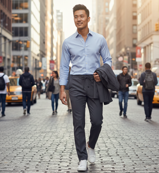 Men’s Trouser Fabric: The Secret to Wrinkle-Free Pants That Survive Mondays
