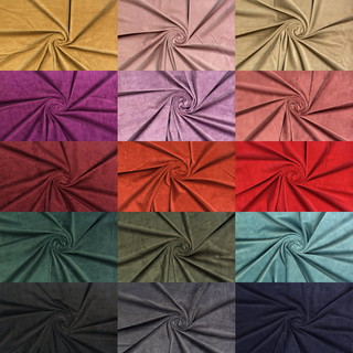 Versatile Knit Corduroy Fabric - Assorted Colors, Free Shipping!