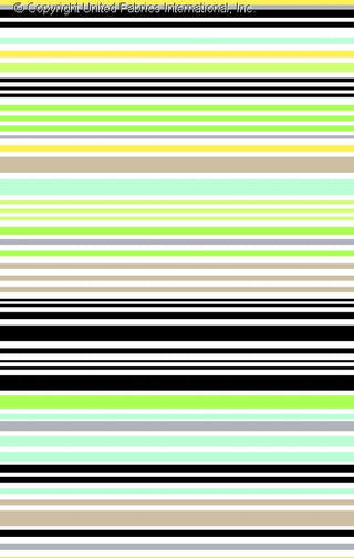 Vertical stripes of equal width, evenly spaced, creating a consistent pattern. BLACK/AQUA/LIME