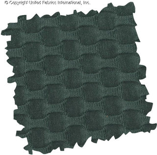 Stretch knit fabric featuring a raised honeycomb pattern with a structured, textured jacquard weave SPRUCE