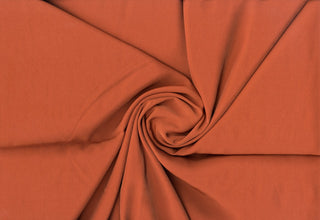 Air Flow Crinkle Seduction: Soft, textured woven polyester fabric by the yard for apparel, décor, and crafts. SPICE