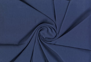 Air Flow Crinkle Seduction: Soft, textured woven polyester fabric by the yard for apparel, décor, and crafts. G BLUE