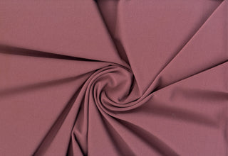 Crepe Woven Spandex Lenox Sewing Fabric by the Yard - Bridal Stretch Crepe Dress Fabric VINTAGE MAUVE