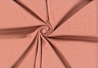 Ponte double knit 230 GSM with soft texture and 4-way stretch for structure and comfort MAUVE