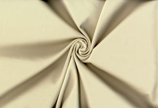Smooth, firm double knit with four-way stretch for sleek, structured and body-hugging designs 220 GSM BEIGE