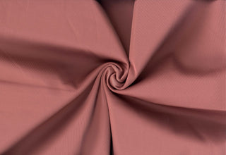 Smooth, firm double knit with four-way stretch for sleek, structured and body-hugging designs 220 GSM MULBERRY