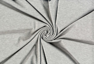 Soft rayon hacci slub stripe knit with lightweight stretch, ideal for shirts, blouses, and crafts. HEATHER PEARL