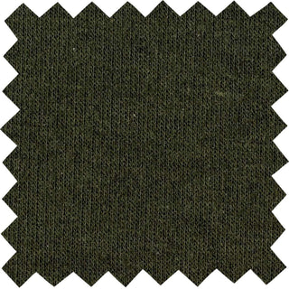 Soft rayon hacci slub stripe knit with lightweight stretch, ideal for shirts, blouses, and crafts. OLIVE