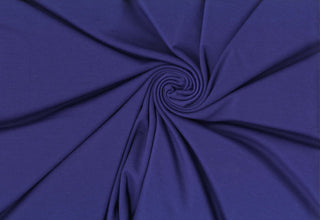 Soft rayon hacci slub stripe knit with lightweight stretch, ideal for shirts, blouses, and crafts. MIDNIGHT
