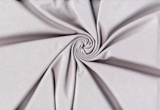 Brandy By Verdure™ Ponte – Modal-like 4-way stretch rayon knit fabric for luxe dresses, pants, and crafts. SILVER
