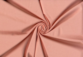 Brandy By Verdure™ Ponte – Modal-like 4-way stretch rayon knit fabric for luxe dresses, pants, and crafts. PEACH
