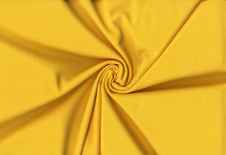 Brandy By Verdure™ Ponte – Modal-like 4-way stretch rayon knit fabric for luxe dresses, pants, and crafts. YELLOW