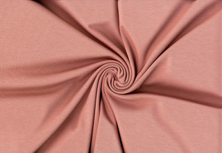 Brandy By Verdure™ Ponte – Modal-like 4-way stretch rayon knit fabric for luxe dresses, pants, and crafts. MAUVE