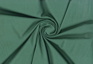 Brandy By Verdure™ Ponte – Modal-like 4-way stretch rayon knit fabric for luxe dresses, pants, and crafts. PINE