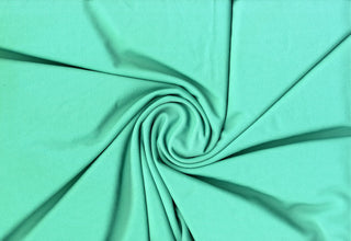 Vibe Scuba Crepe Knit – Four-way stretch fabric with bounce and drape, ideal for fashion and DIY. SPEARMINT