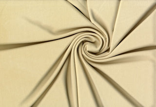 Vibe Scuba Crepe Knit – Four-way stretch fabric with bounce and drape, ideal for fashion and DIY. OATMEAL