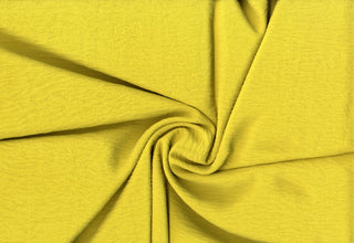 Lightweight woven fabric featuring a soft, textured surface with an airy, flowing, elegant drape CHARTREUSE