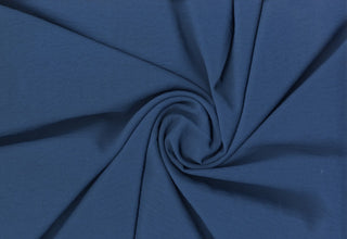 Lightweight woven fabric featuring a soft, textured surface with an airy, flowing, elegant drape TEAL