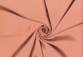 Lightweight woven fabric featuring a soft, textured surface with an airy, flowing, elegant drape MAUVELICIOUS