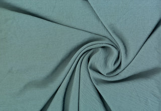 Lightweight woven fabric featuring a soft, textured surface with an airy, flowing, elegant drape FOREST