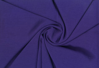 Lightweight woven fabric featuring a soft, textured surface with an airy, flowing, elegant drape ULTRA PURPLE RAIN