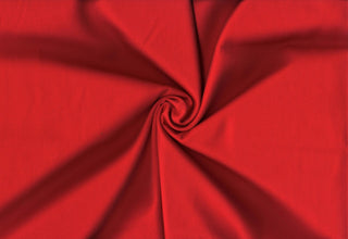 Elegant gabardine weave with soft drape and durable structure, perfect for dresses, pants, and home décor RED