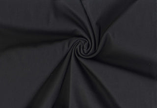 Elegant gabardine weave with soft drape and durable structure, perfect for dresses, pants, and home décor BLACK