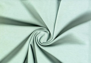 Modal-inspired soft double knit with a fine, smooth surface and subtle brushed  finish, ideal for apparel. SAGE