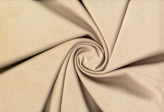 Modal-inspired soft double knit with a fine, smooth surface and subtle brushed  finish, ideal for apparel. TAUPE
