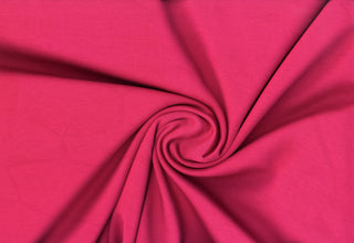 Modal-inspired soft double knit with a fine, smooth surface and subtle brushed  finish, ideal for apparel. MAGENTA