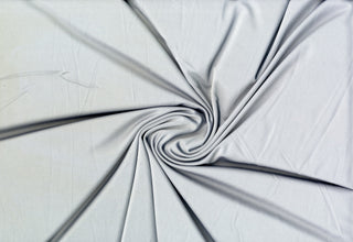 Elastic, airy Jersey knit texture perfect for crafting fitted garments, sportswear, and flowing dresses SILVER