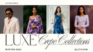 Not Just for Brides: Luxe Crepe Textiles That Add Elegance to Everyday Looks
