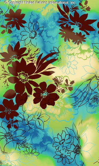 Floral Euphoria – The Notorious Yoryu Chiffon with Bold Bloom Design