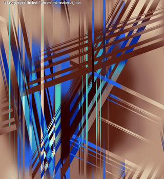 Dynamic Geometry – The Interactive Yoryu Chiffon with a Bold Linear Design