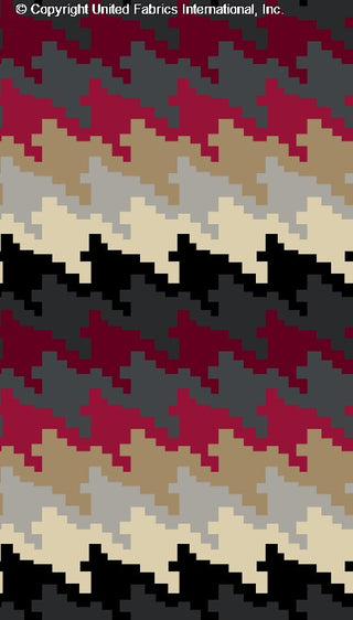 BLAINE Yoryu Chiffon Fabric – Striking Pixelated Print for Dresses, Skirts & More