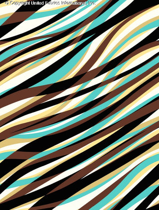 Dynamic Waves in Florence Yoryu Chiffon – Perfect for Dresses, Skirts & More