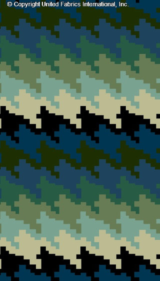 BLAINE Yoryu Chiffon Fabric – Striking Pixelated Print for Dresses, Skirts & More