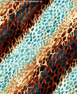 The Advanced Yoryu Chiffon in Mesmerizing Black, Turquoise, and Orange