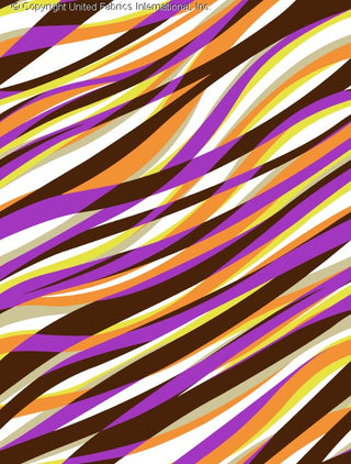 Dynamic Waves in Florence Yoryu Chiffon – Perfect for Dresses, Skirts & More