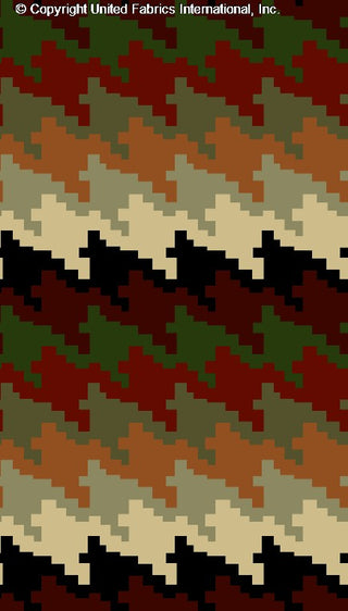 BLAINE Yoryu Chiffon Fabric – Striking Pixelated Print for Dresses, Skirts & More