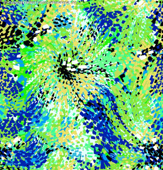 Ipanema Breeze - Dynamic Yoryu Chiffon in Vibrant Hues