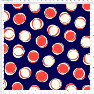 Chiffon Printed Dot Lane - Polka Dot Fabric, Sheer Fabric, Lightweight Fabric, Sewing Fabric, Dress Fabric, Apparel Fabric, Sold by the Yard