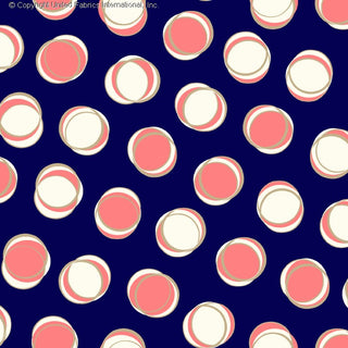 Chiffon Printed Dot Lane - Polka Dot Fabric, Sheer Fabric, Lightweight Fabric, Sewing Fabric, Dress Fabric, Apparel Fabric, Sold by the Yard