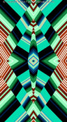 Blue/Rust/Jade