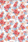 Chambray/Red/Ivory