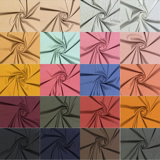Polyester rayon spandex Colorado 5x2 Rib fabric Many Colors and Free Shipping.