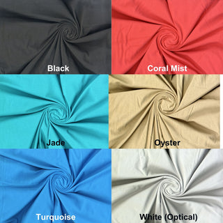 Cotton Spandex Jersey 190GSM - Comfortable Four-Way Stretch for Versatile Creations