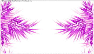 A detailed pattern of overlapping palm leaves with delicate fronds, creating a symmetrical design