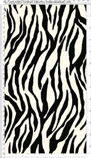 Leopard print pattern with scattered spots, stretch crepe fabric texture