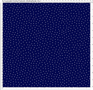 Pin dot pattern on Crepe Techno Printed Loretta, stretch fabric for prom dresses